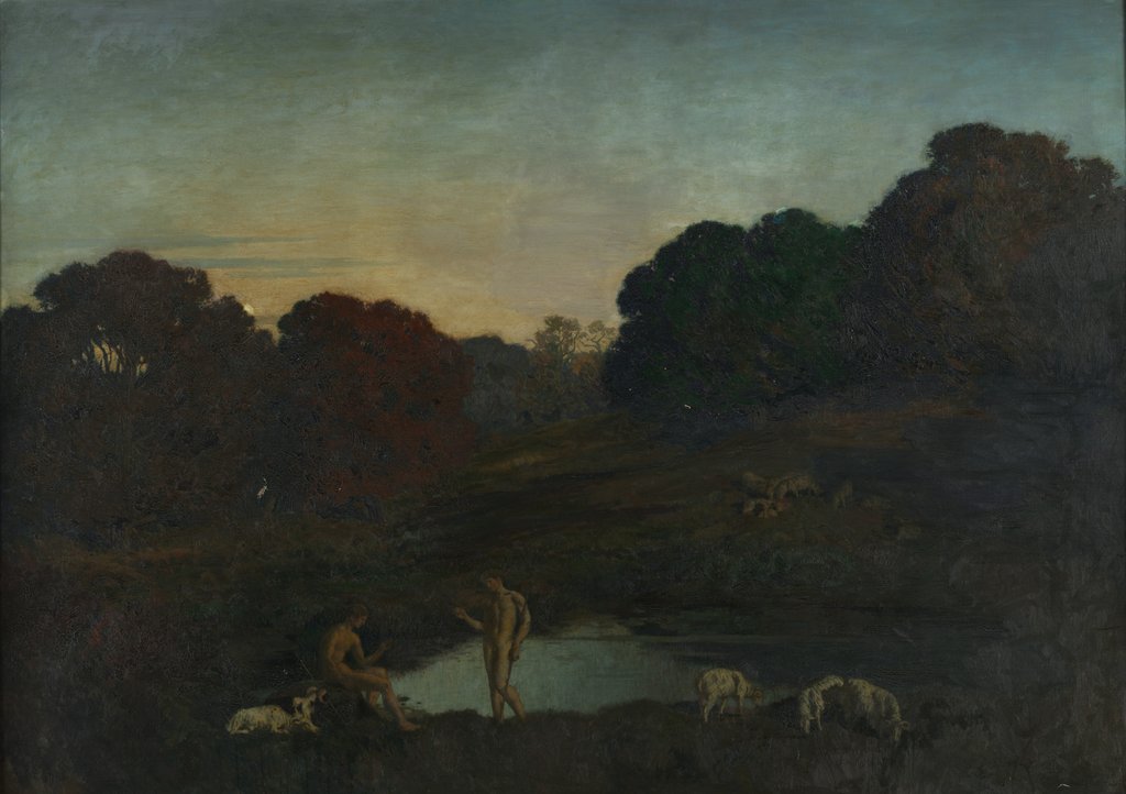 Detail of Pastoral Scene, 1911 by René Ménard