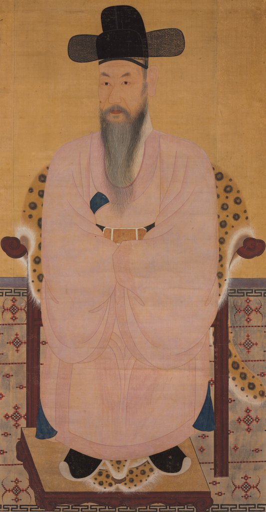 Detail of Portrait of an Official, early 1800s by Unknown