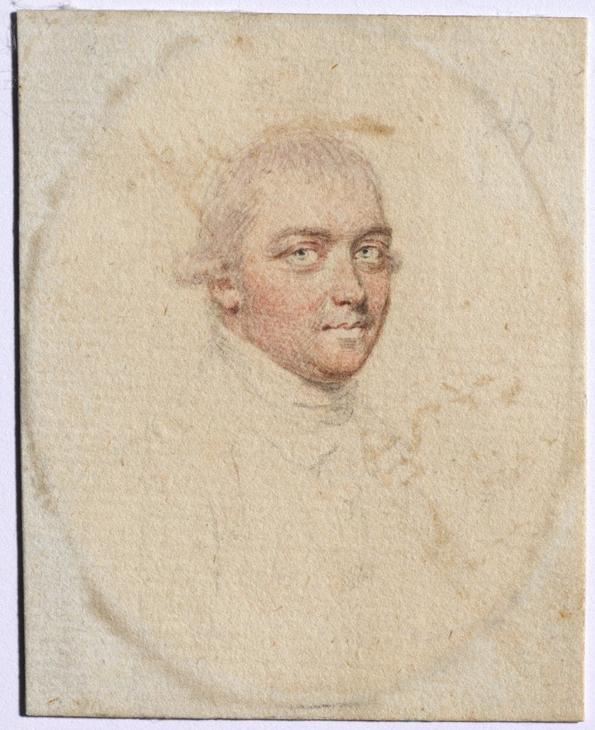 Detail of Portrait of Mr. Shippard, c. 1776 by John I Smart