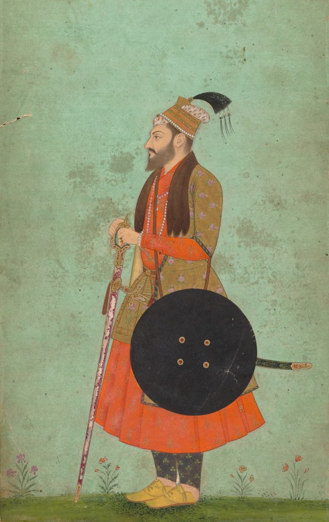 Detail of Portrait of Prince Murad Baksh, c. 1655 by Unknown