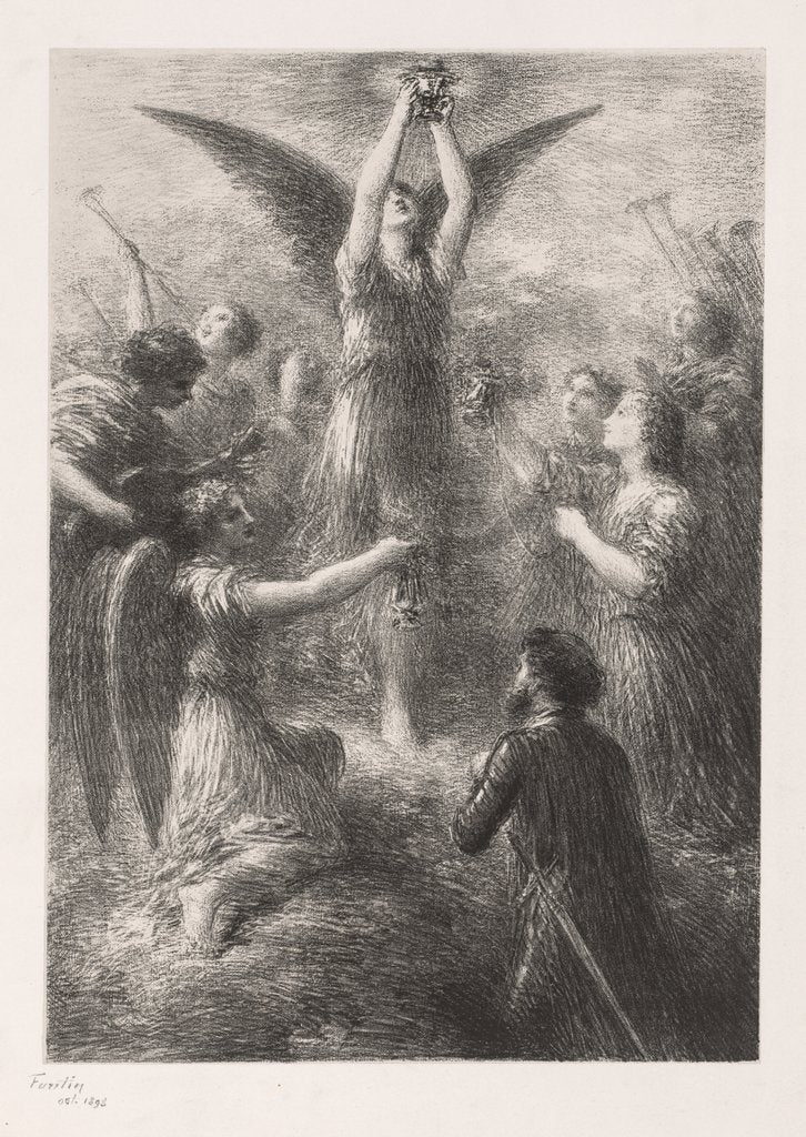 Detail of Prelude to Lohengrin, 1898 by Henri Fantin-Latour
