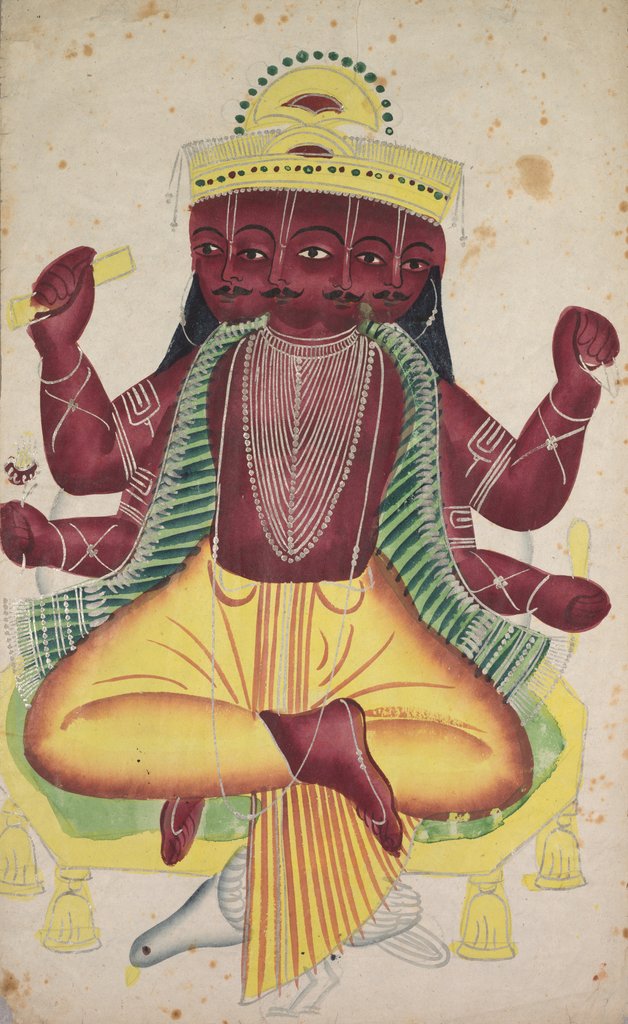 Detail of Ravana, 1800s by Unknown