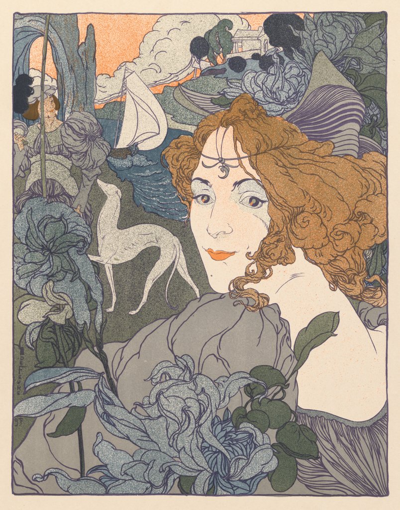 Detail of Retour, 1897 by Georges de Feure