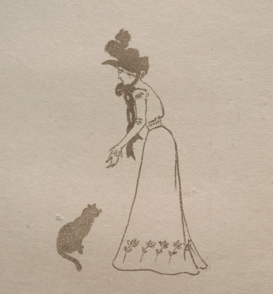 Detail of Sagot's Gallery, 1898 by Georges Alfred Bottini