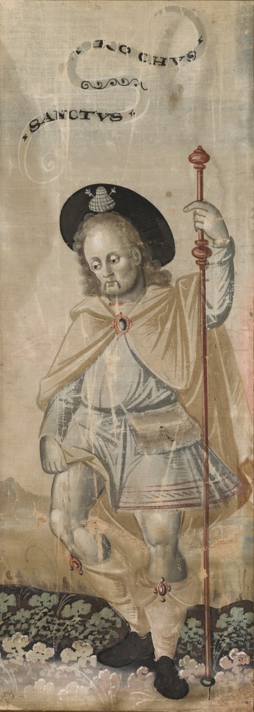Detail of Saint Roch, early 1600s by Unknown