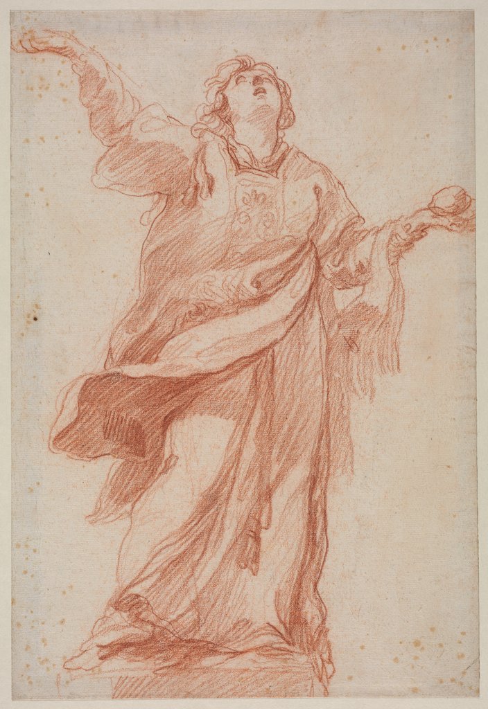 Detail of Saint Stephen in Ecstasy, second third 1700s by Edmé Bouchardon
