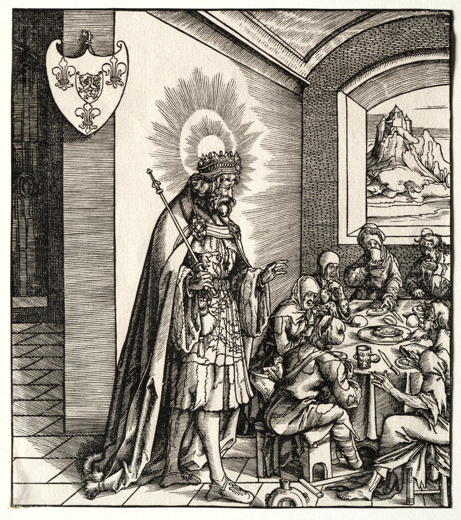 Detail of Saints Connected with the House of Hapsburg: A General Account of the Ancestry… by Leonhard Beck