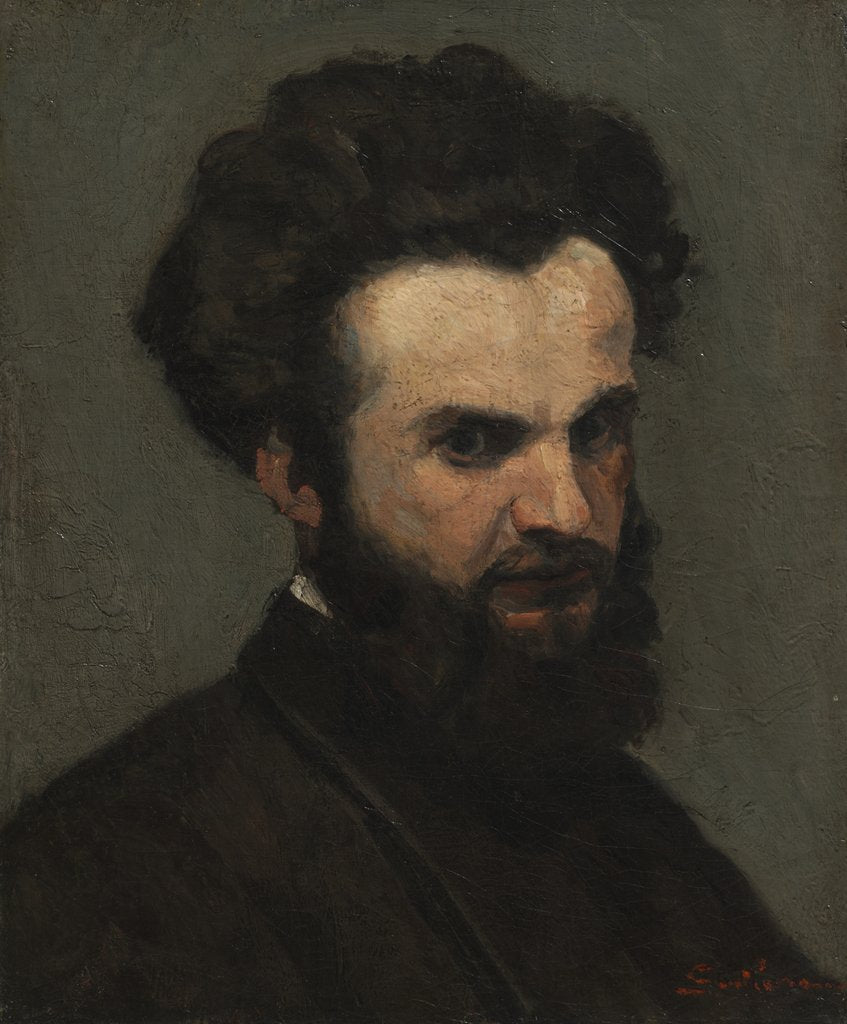 Detail of Self-Portrait, c.1872-1874 by Armand Guillaumin