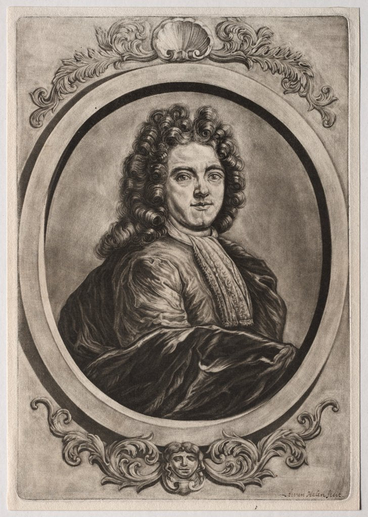 Detail of Self-Portrait by Arnoud van Halen