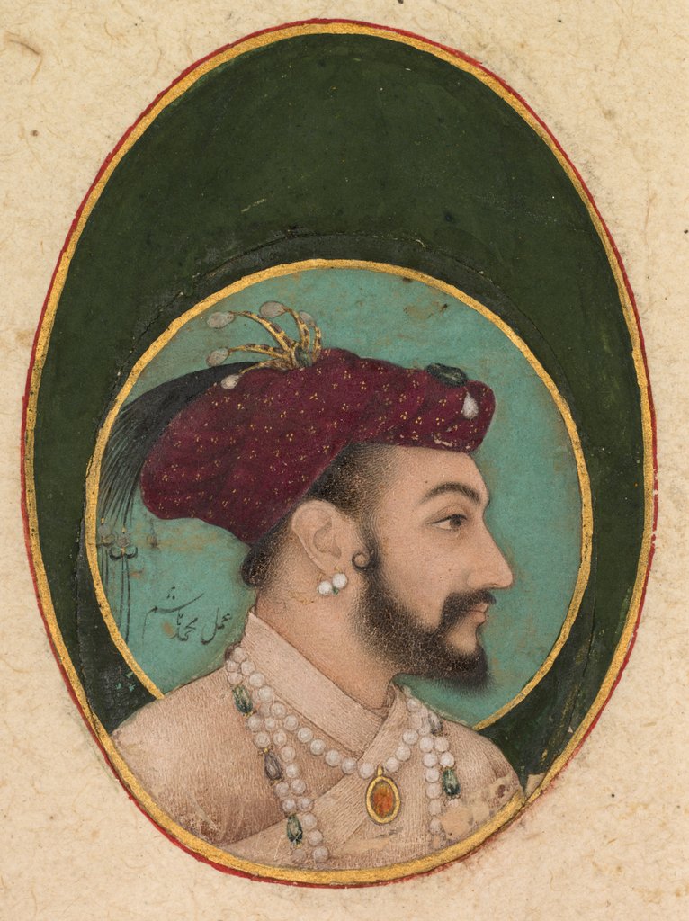 Detail of Shah Jahan, c. 1630 by Hashim