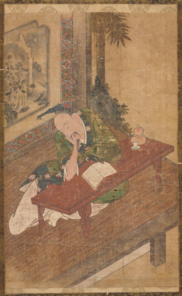 Detail of Sleeping Poet, 18th century by Unknown