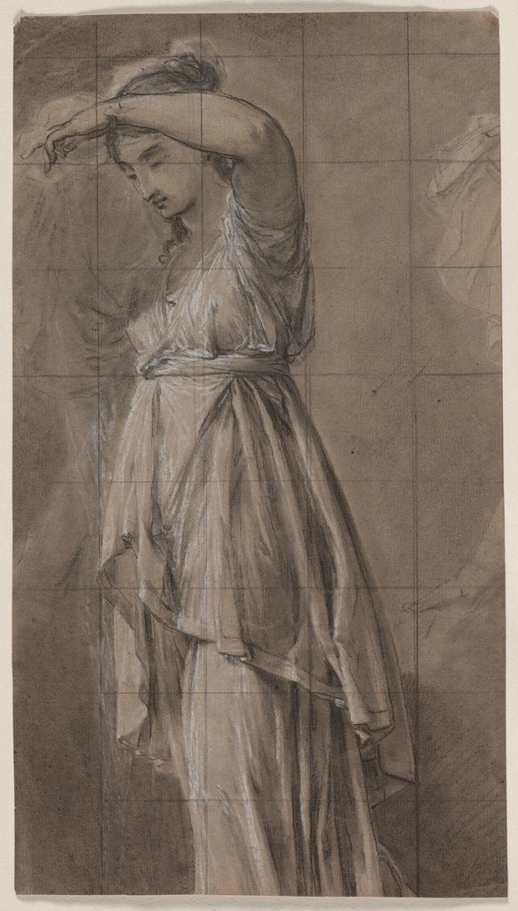 Detail of Study for Penelope, c. 1806 by Anicet Charles Gabriel Lemonnier
