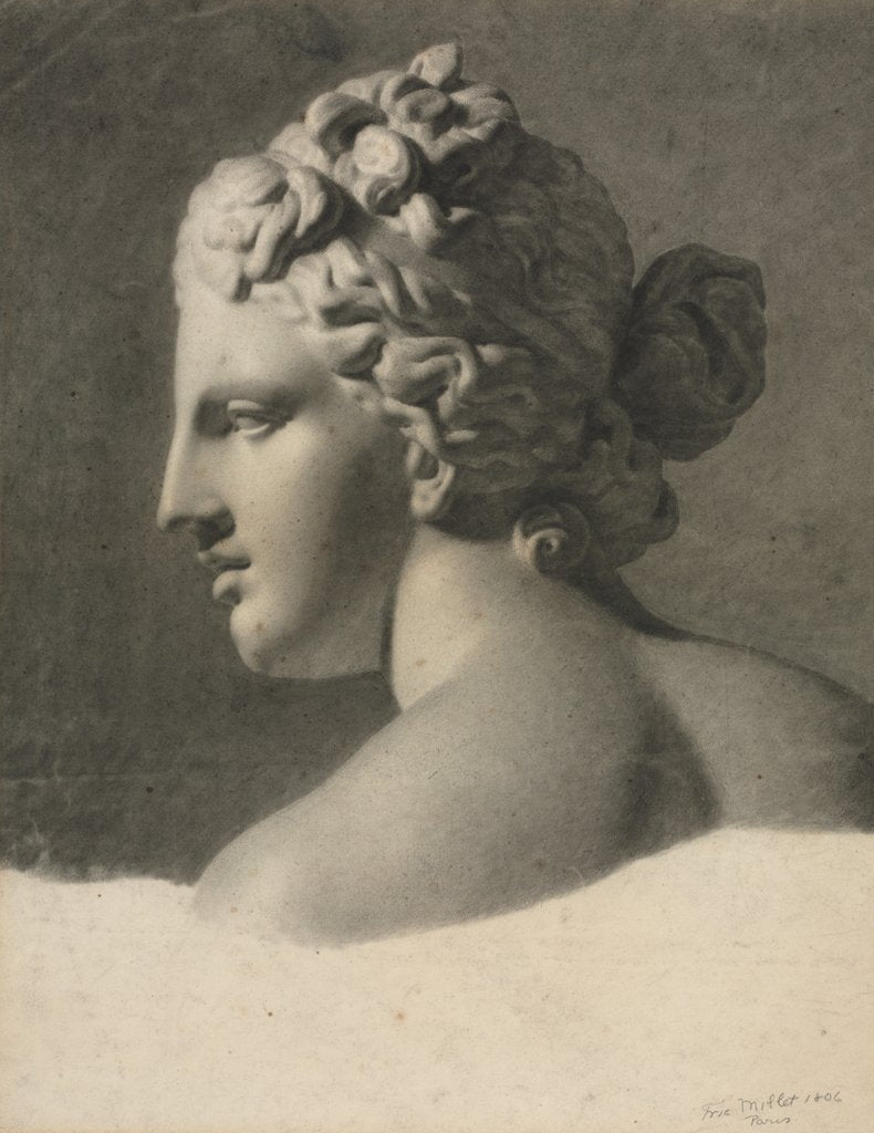 Detail of Study of a Plaster Cast, 1806 by Frederic Millet