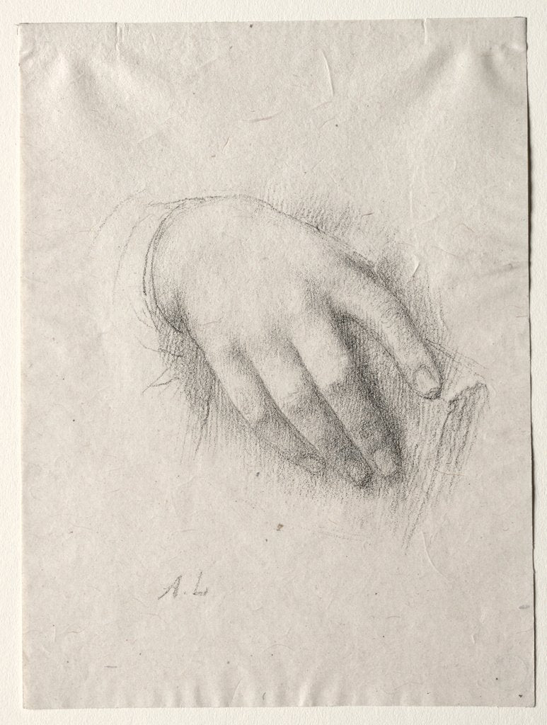 Detail of Study of Hands by Alphonse Legros