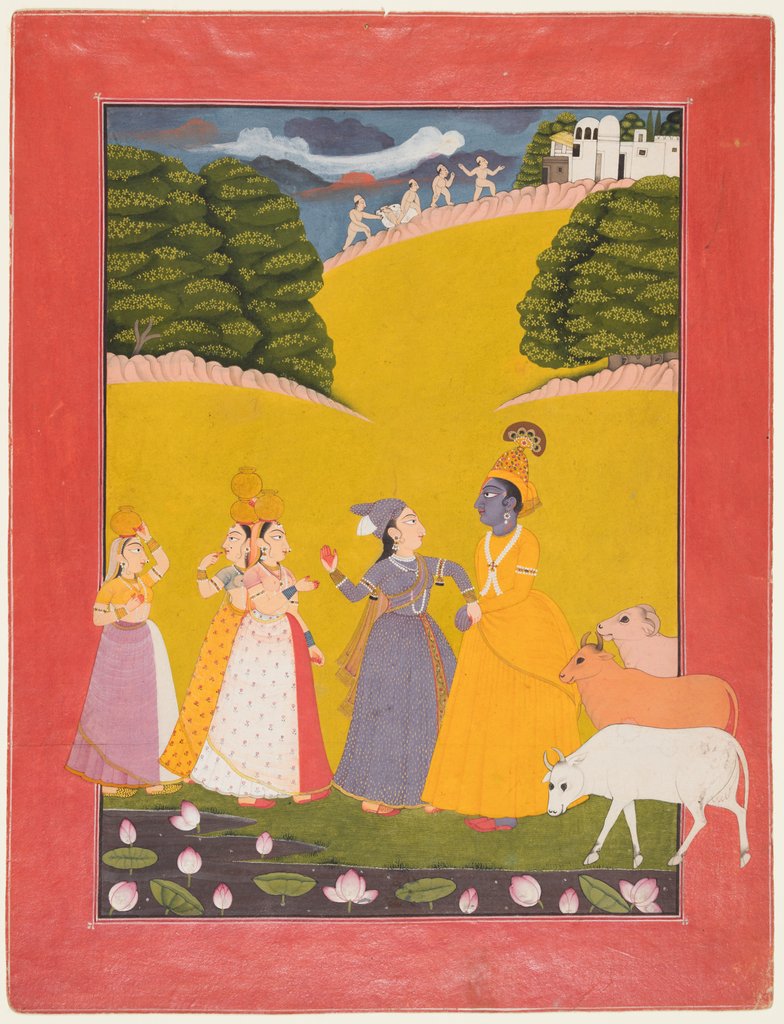 Detail of Taking of the Toll, Dana-lila, c. 1760 by Unknown