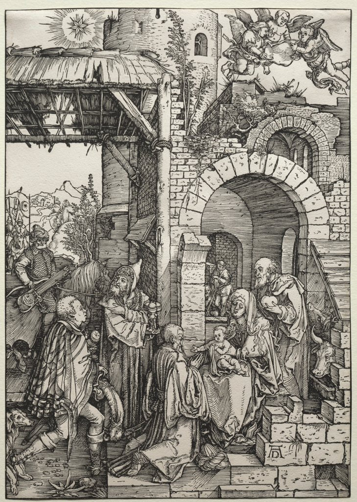 Detail of The Adoration of the Magi, c. 1501-1503 by Albrecht Dürer