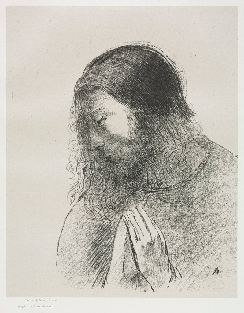 Detail of The Apocalypse of Saint John: And I John Saw These Things, and Heard Them, 1899 by Odilon Redon; Blanchard; Ambroise Vollard