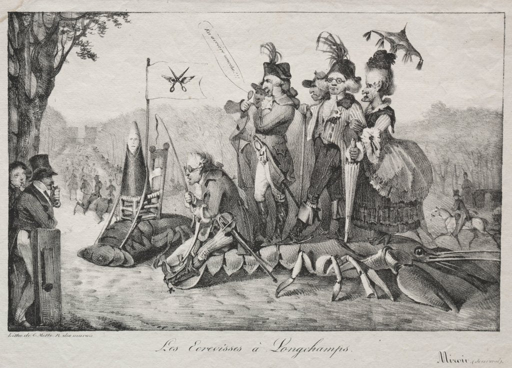 Detail of The Crayfish of Longchamps, 1822 by Eugène Delacroix