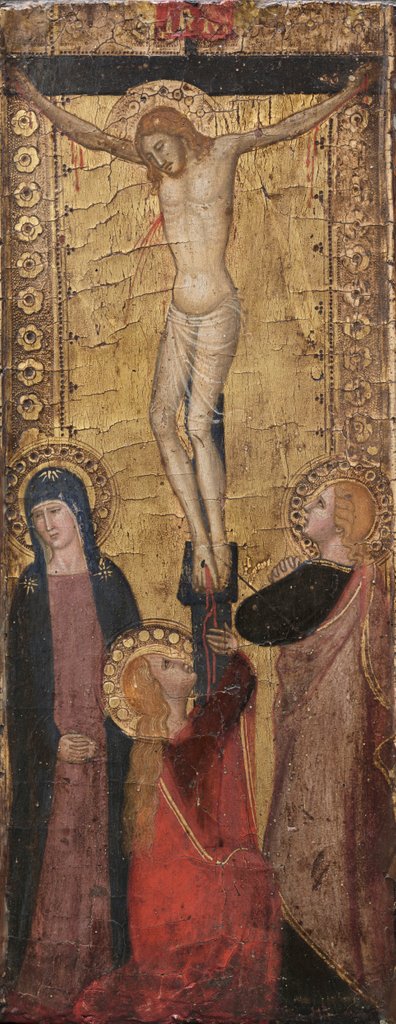 Detail of The Crucifixion, c. 1360s by Andrea da Firenze