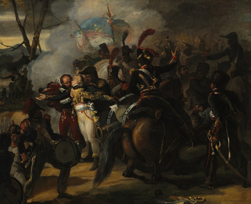 Detail of The Death of General Colbert, c. 1809/1810 by Victor Schnetz