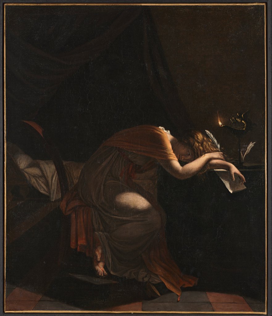Detail of The Death of Sophonisba, c. 1810 by Pierre Guérin (attributed to)