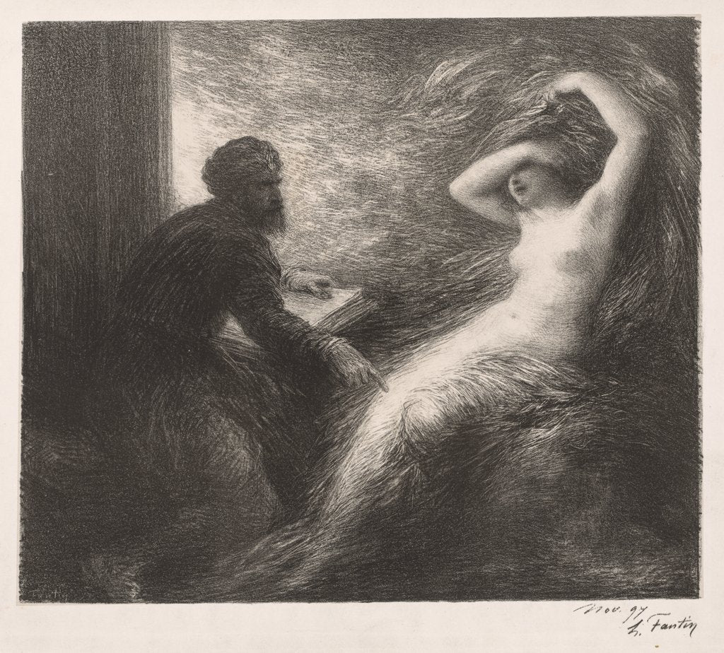 Detail of The Evocation of Kundry, 1898 by Henri Fantin-Latour