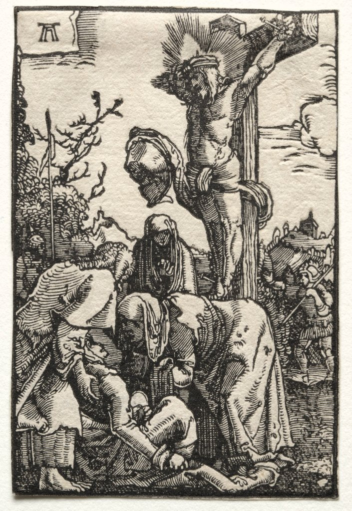 Detail of The Fall and Redemption of Man: Christ on the Cross, c. 1515 by Albrecht Altdorfer