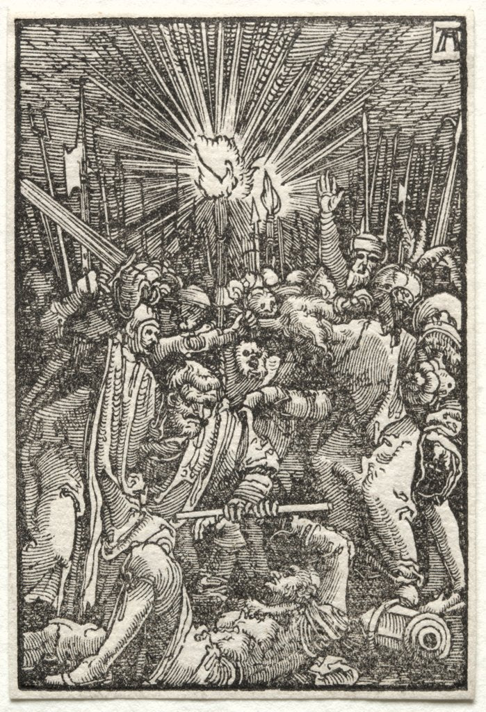 Detail of The Fall and Redemption of Man: Christ taken captive, c. 1515 by Albrecht Altdorfer