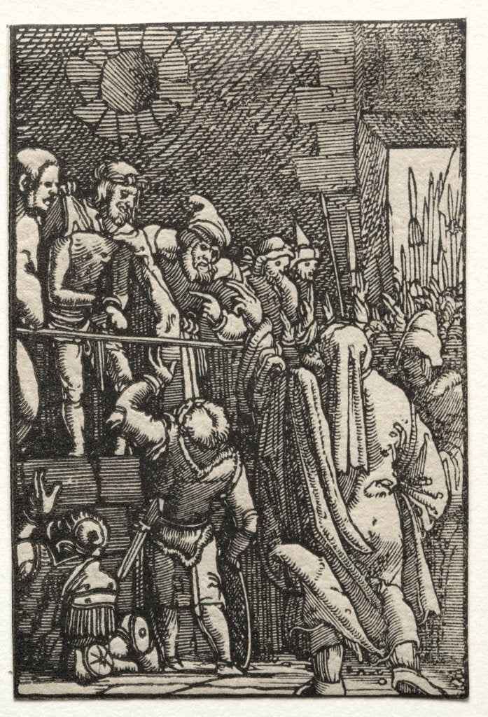 Detail of The Fall and Redemption of Man: Ecce Homo, c. 1515 by Albrecht Altdorfer