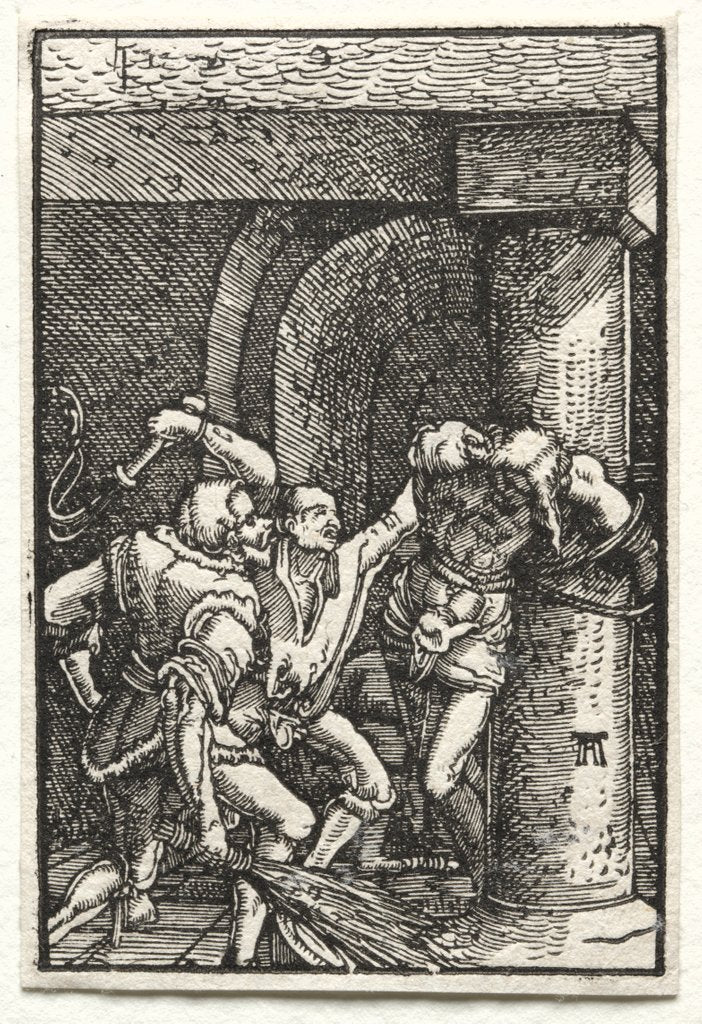 Detail of The Fall and Redemption of Man: Flagellation of Christ, c. 1515 by Albrecht Altdorfer