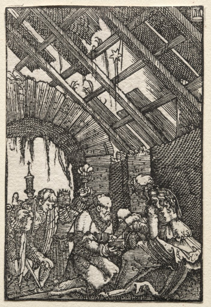 Detail of The Fall and Redemption of Man: The Adoration of the Magi, c. 1515 by Albrecht Altdorfer