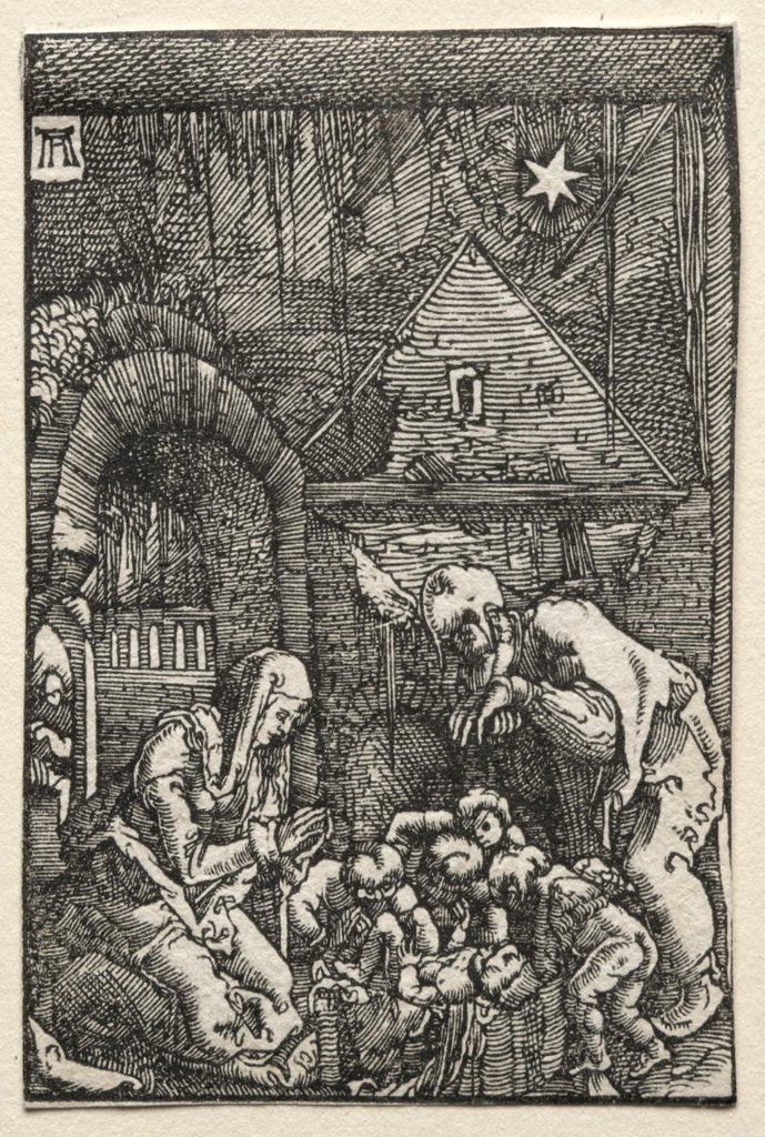 Detail of The Fall and Redemption of Man: The Nativity, c. 1515 by Albrecht Altdorfer
