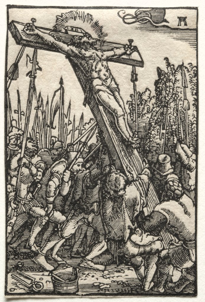 Detail of The Fall and Redemption of Man: The Raising of the Cross, c. 1515 by Albrecht Altdorfer