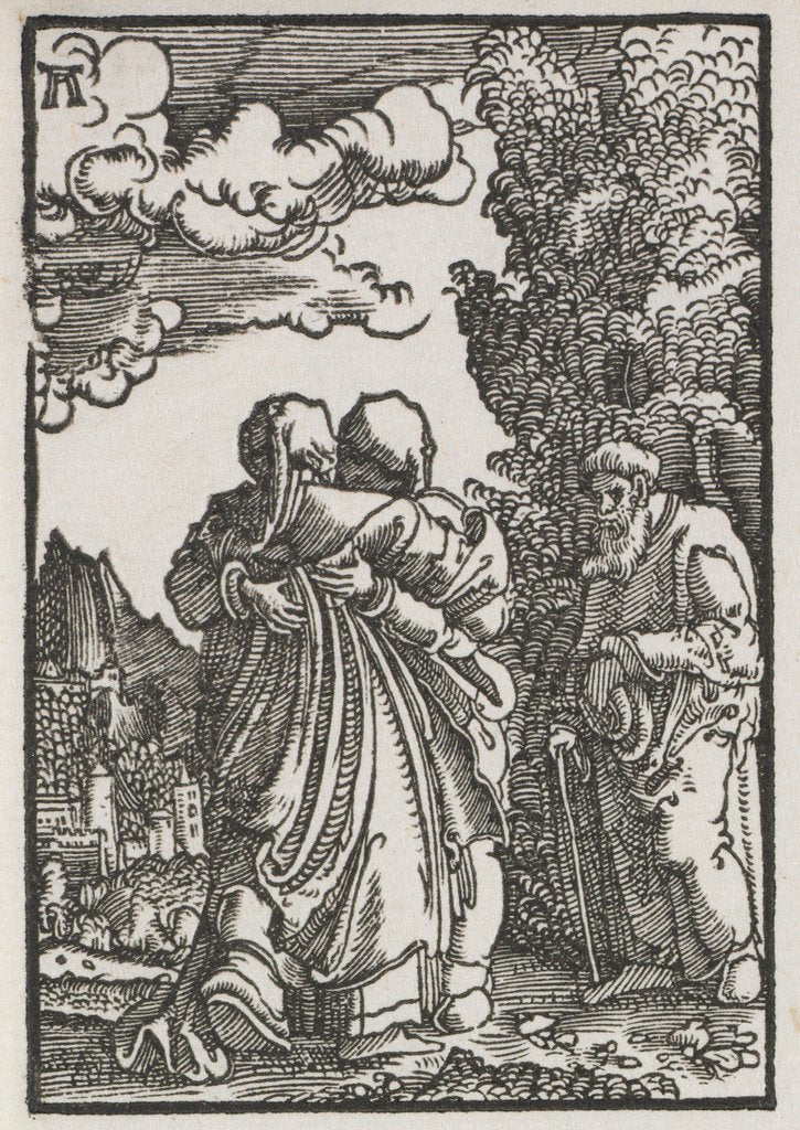 Detail of The Fall and Redemption of Man: The Visitation, c. 1515 by Albrecht Altdorfer