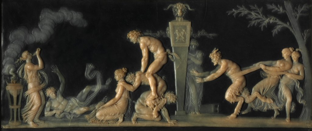 Detail of The Game of Leap Frog, 1785 by Jean Guillaume Moitte; Antoine-François Gérard