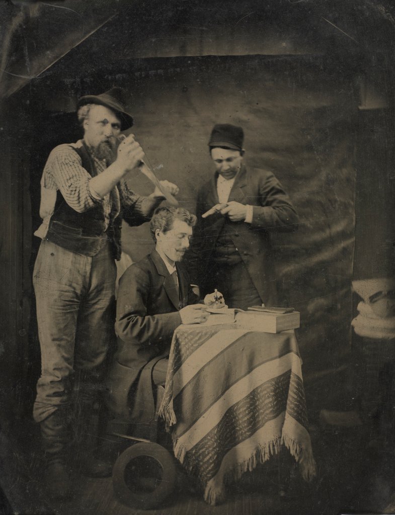 Detail of The Hold-Up, 1880s by Unidentified Photographer