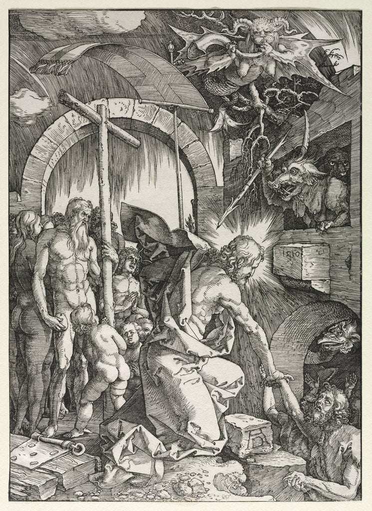 Detail of The Large Passion: Christ Descending into Limbo, 1510 by Albrecht Dürer