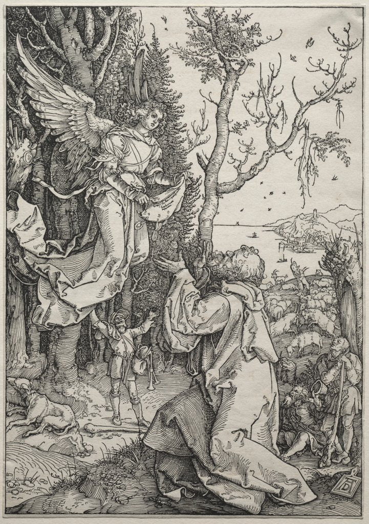 Detail of The Life of the Virgin: Joachim and the Angel, c. 1504 by Albrecht Dürer