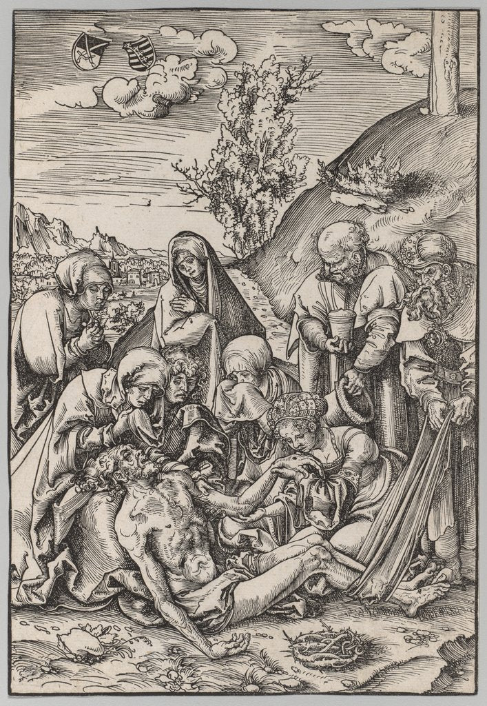 Detail of The Passion: The Lamentation, 1509 by Lucas Cranach