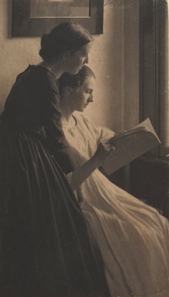 Detail of The Readers, 1897 by Clarence H. White