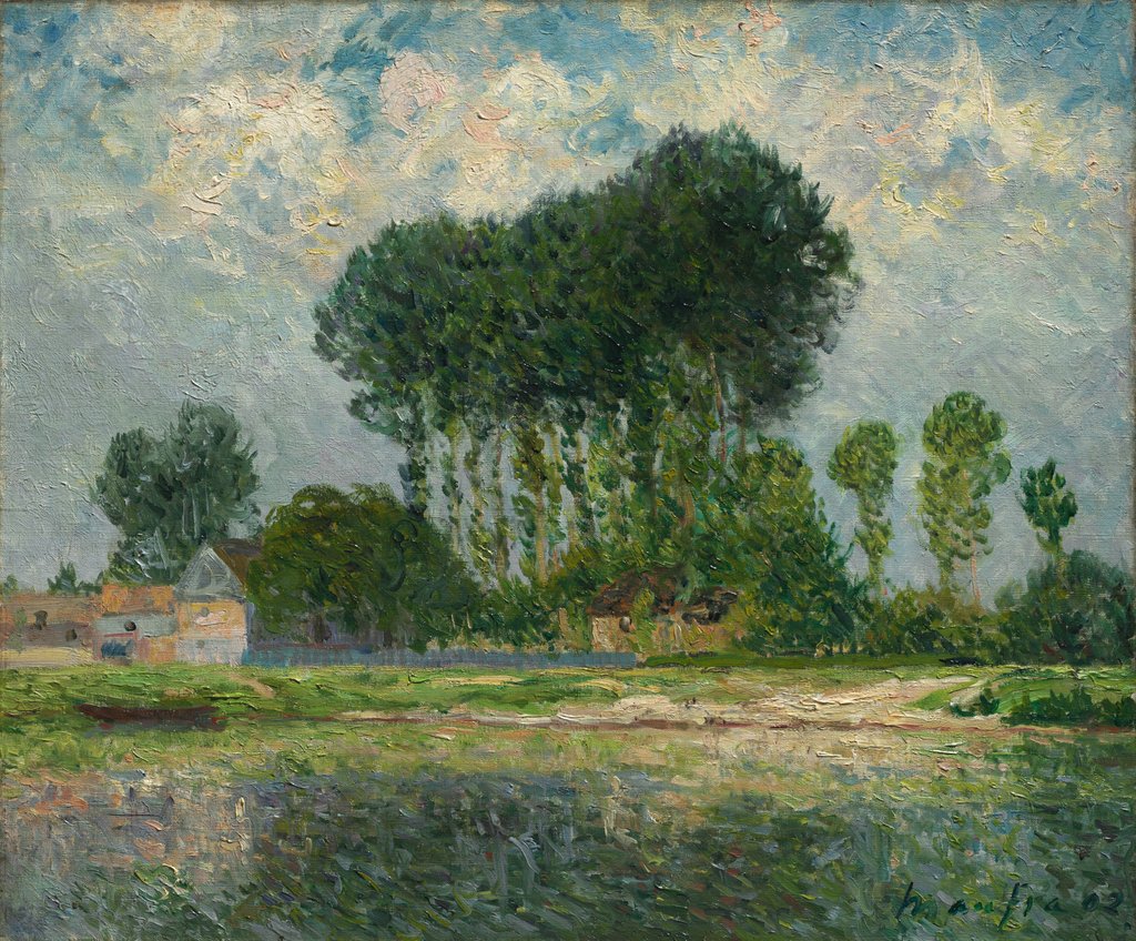 Detail of The River, 1902 by Maxime Maufra