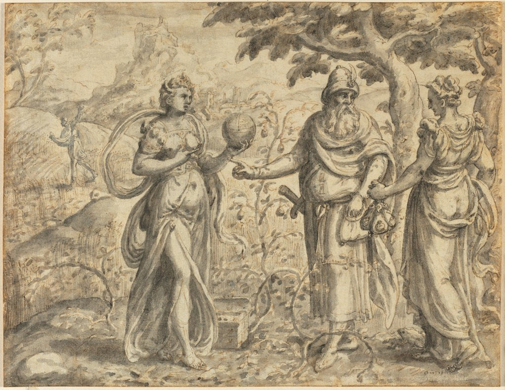 Detail of The Seed Received Among the Thorns, from the Parable of the Sower, c. 1573 by Gerard van Groeningen