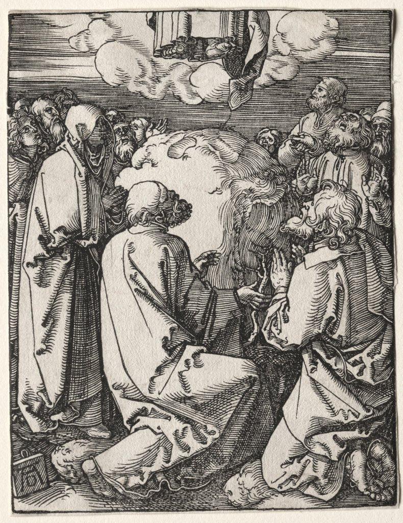 Detail of The Small Passion: The Ascension, 1509-1511 by Albrecht Dürer