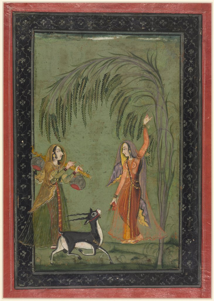 Detail of Todi Ragini, from a Ragamala Series, c. 1750-1775 by Unknown