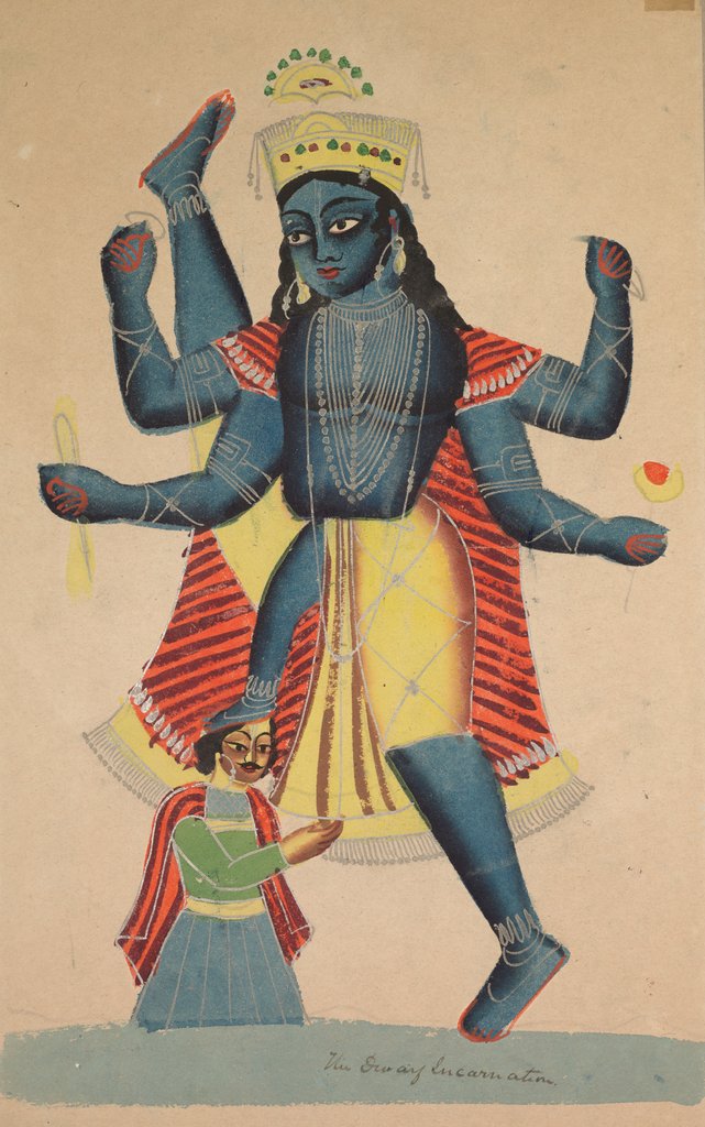 Detail of Trivikramapada, 1800s by Unknown