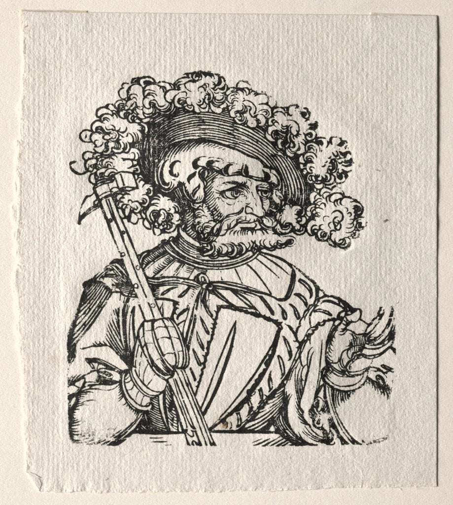 Detail of Tyrants of the Old Testament: Holofernes by Georg Pencz