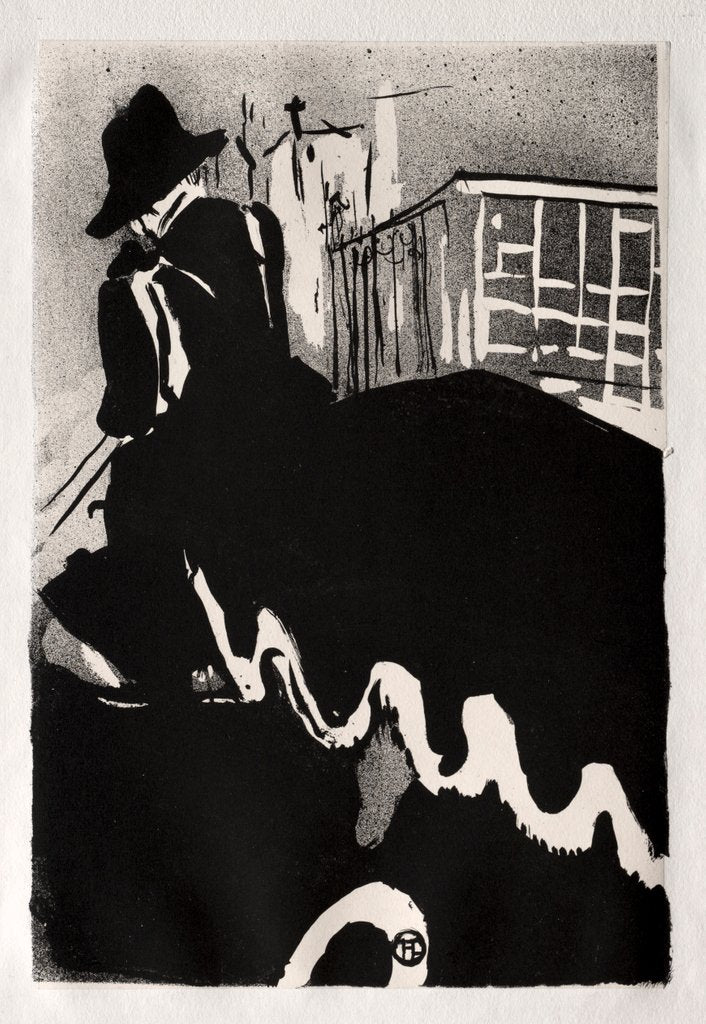 Detail of Ultime Ballade, 1893 by Henri de Toulouse-Lautrec