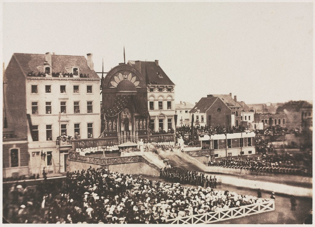 Detail of Untitled, July 1856 by Louis Pierre Théophile Dubois de Nehaut