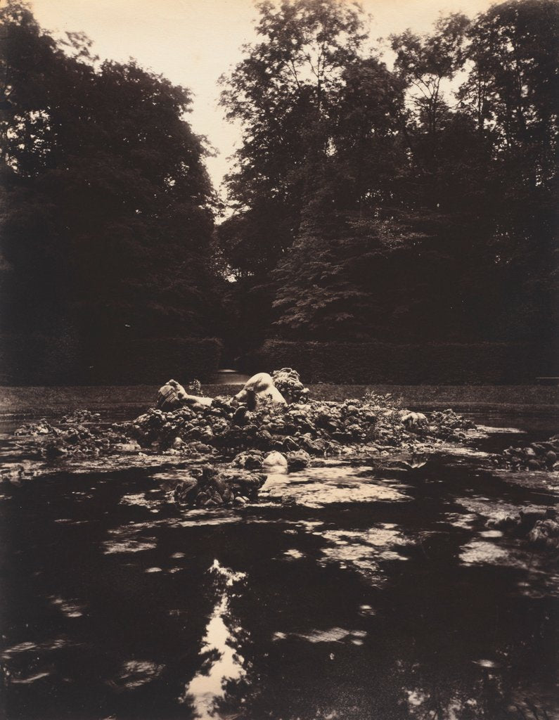 Detail of Versailles, Fountain of Enceladus, 1922-1923 by Eugène Atget