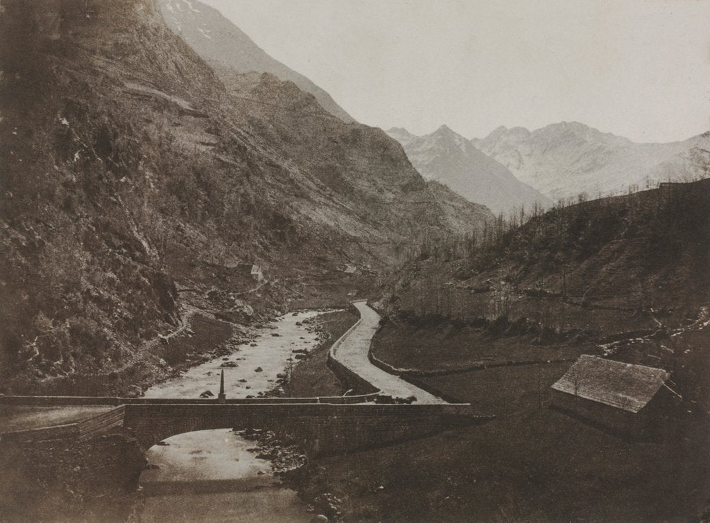 Detail of View Along the Route to Luz, Portugal, 1852-1853 by John Stewart; Blanquart-Évrard